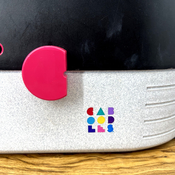 Vintage 80s 90s Caboodles Makeup Hair Accessory Storage Case Black Pink 920925 - Picture 4 of 9